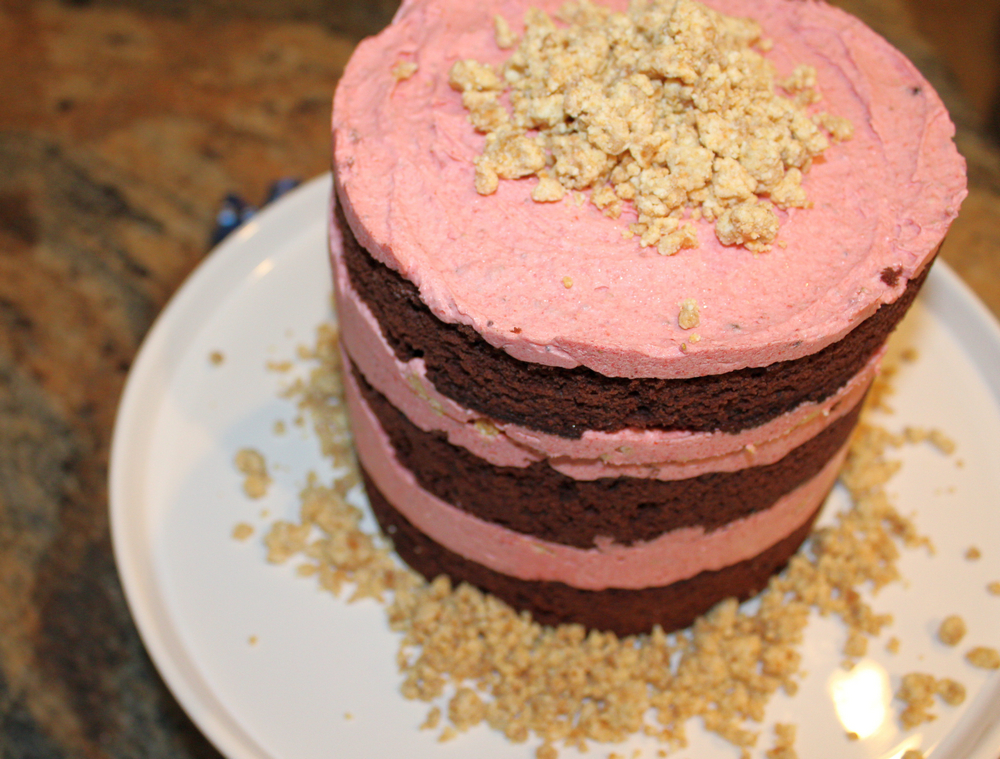 Layer Cake-Chocolate-Strawberry